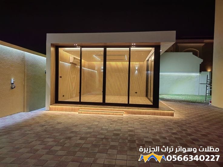 ملاحق وجلسات خارجية فخمة ومريحة بجدة 